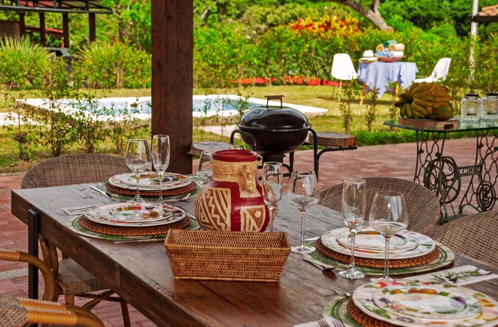 Zahrada ubytování Hacienda La Tulia Eco Hotel