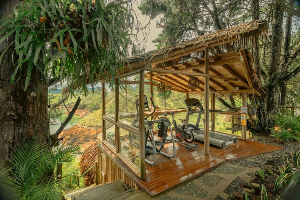 Zahrada ubytování Atma Villas
