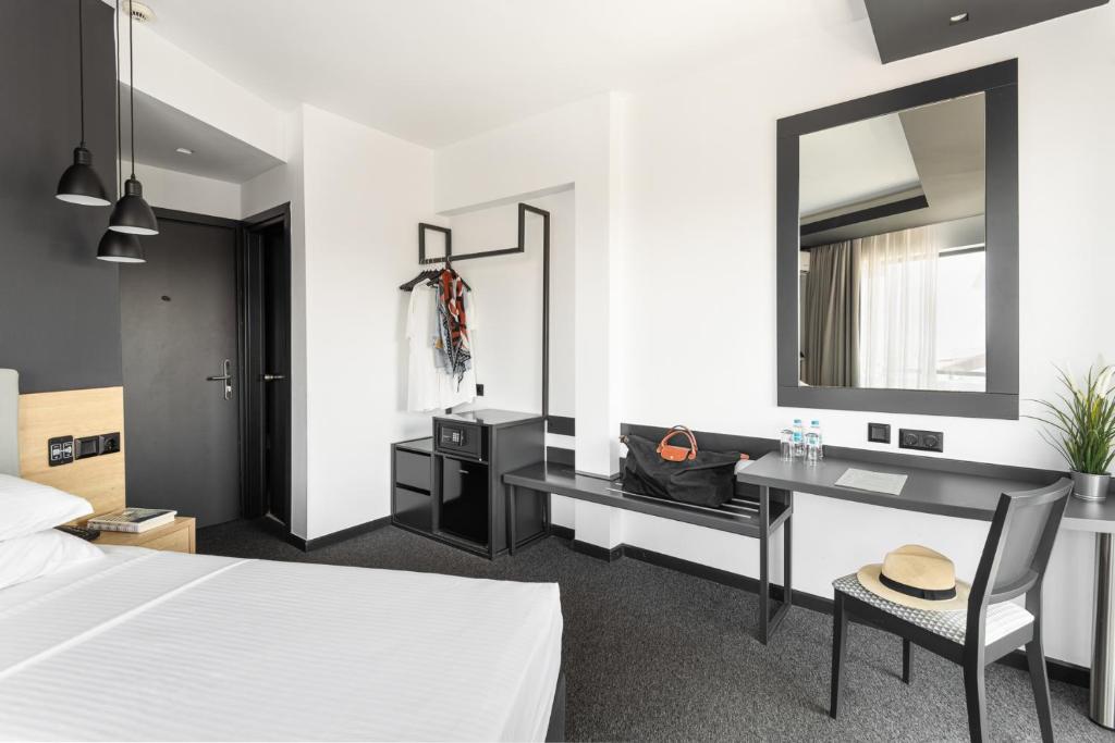 Postel nebo postele na pokoji v ubytování Park Hotel