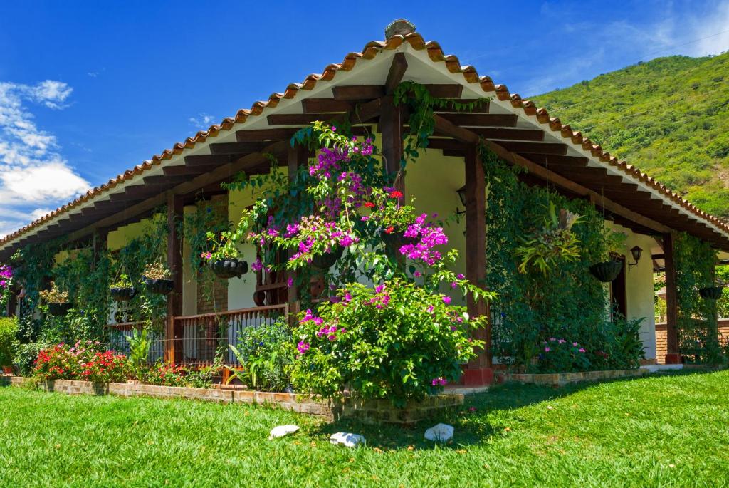 Zahrada ubytování Hacienda La Tulia Eco Hotel