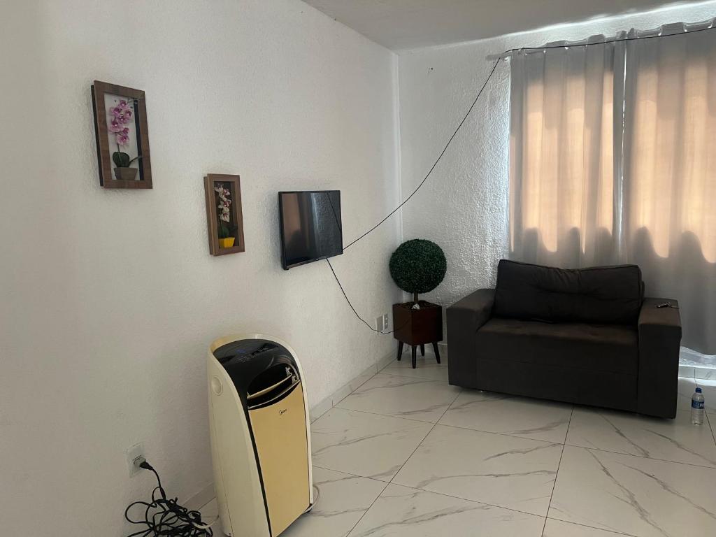 Χώρος καθιστικού στο 3 Prox Aeroporto Confins, Cid Galo, 15min Belo horizonte