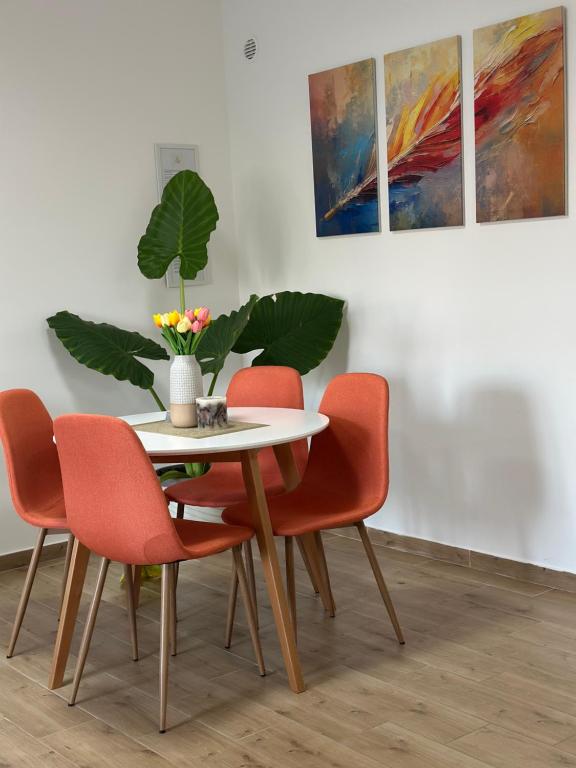 Prostor za sedenje u objektu Apartment Athens