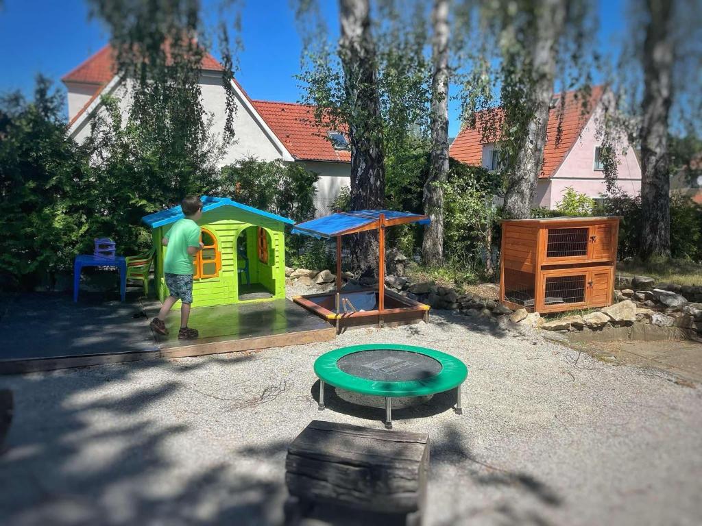 Herní místnost nebo prostor pro děti v ubytování Penzion Vysehrad NonStop