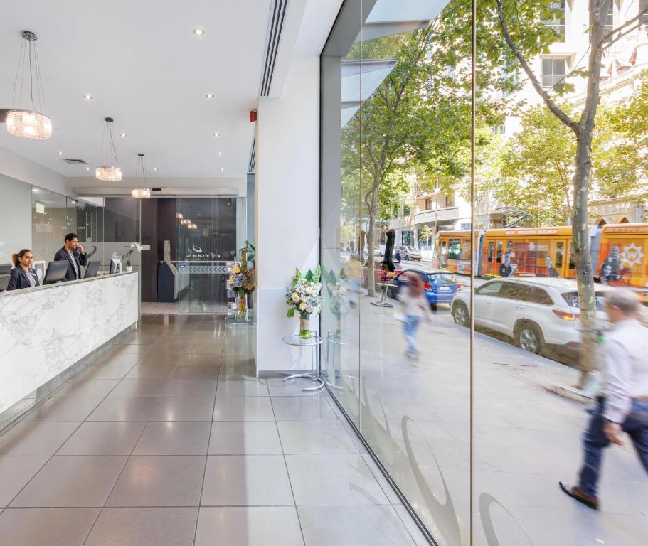 Oaks Melbourne on Collins Suites - Resim 11