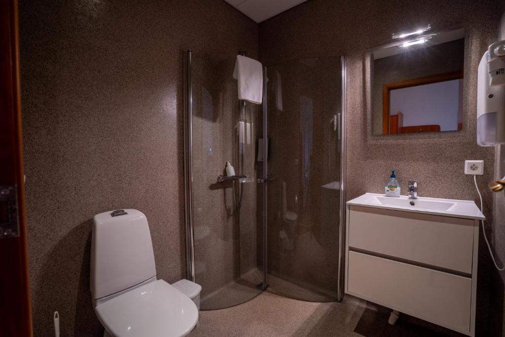 Koupelna v ubytování Gerdi Guesthouse
