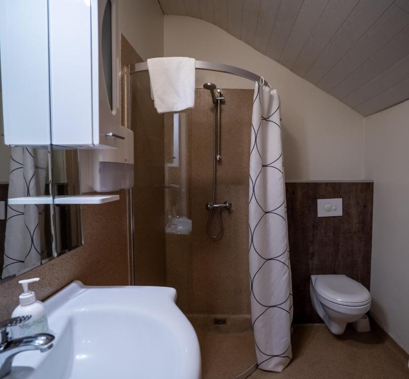 Koupelna v ubytování Gerdi Guesthouse