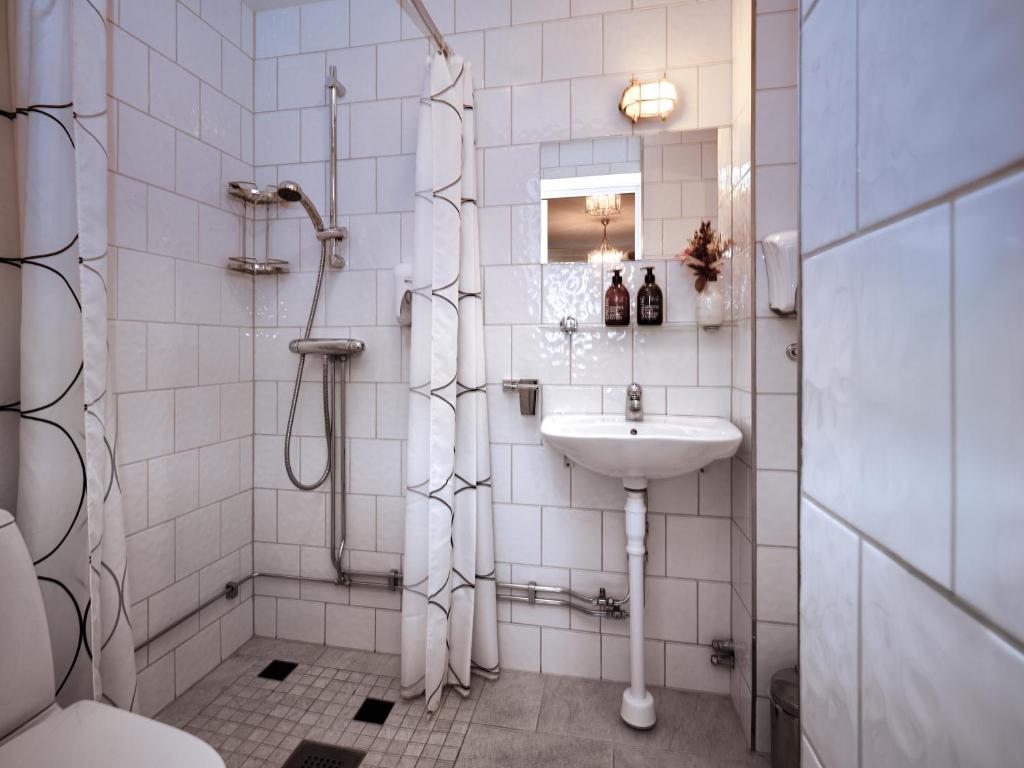 Koupelna v ubytování City Hotel Söder