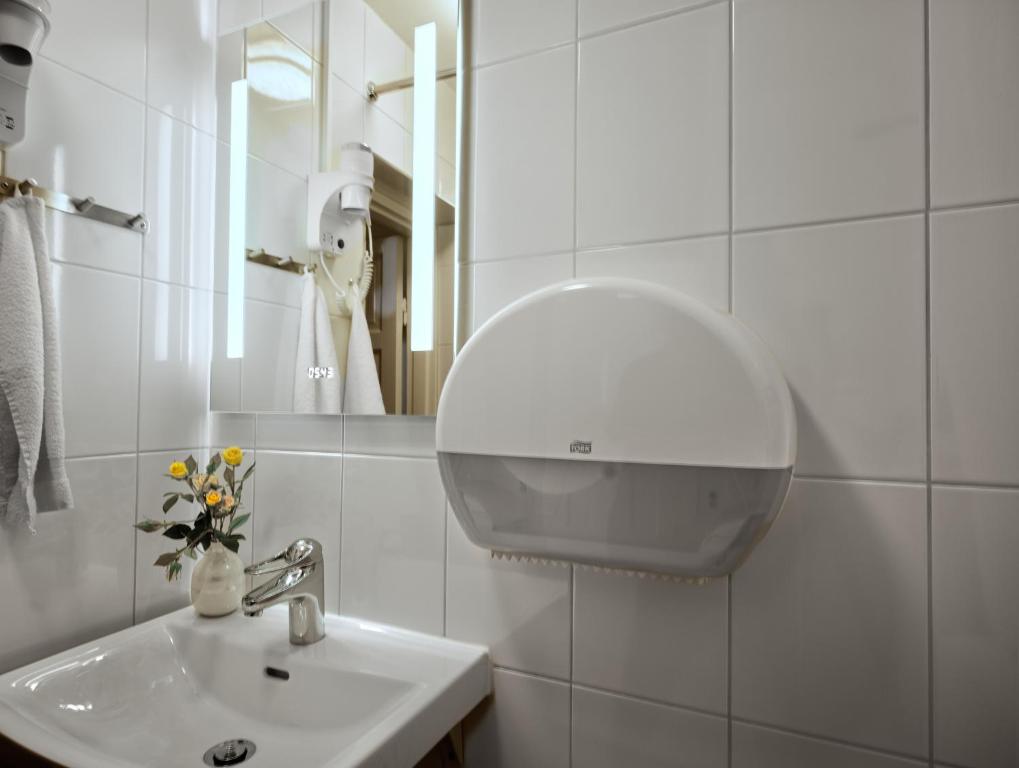 Koupelna v ubytování City Hotel Söder