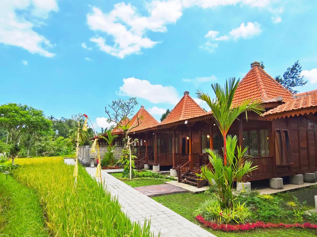 Zahrada ubytování Uma Ulun Dugul Ubud by Uniquecations