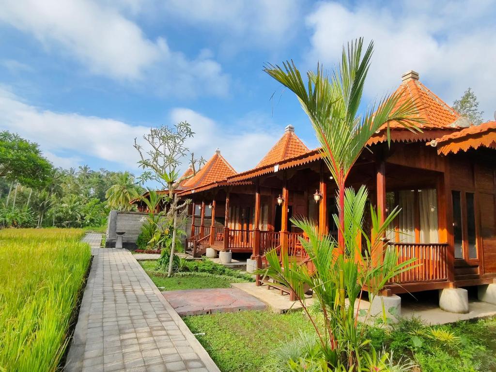 Zahrada ubytování Uma Ulun Dugul Ubud by Uniquecations