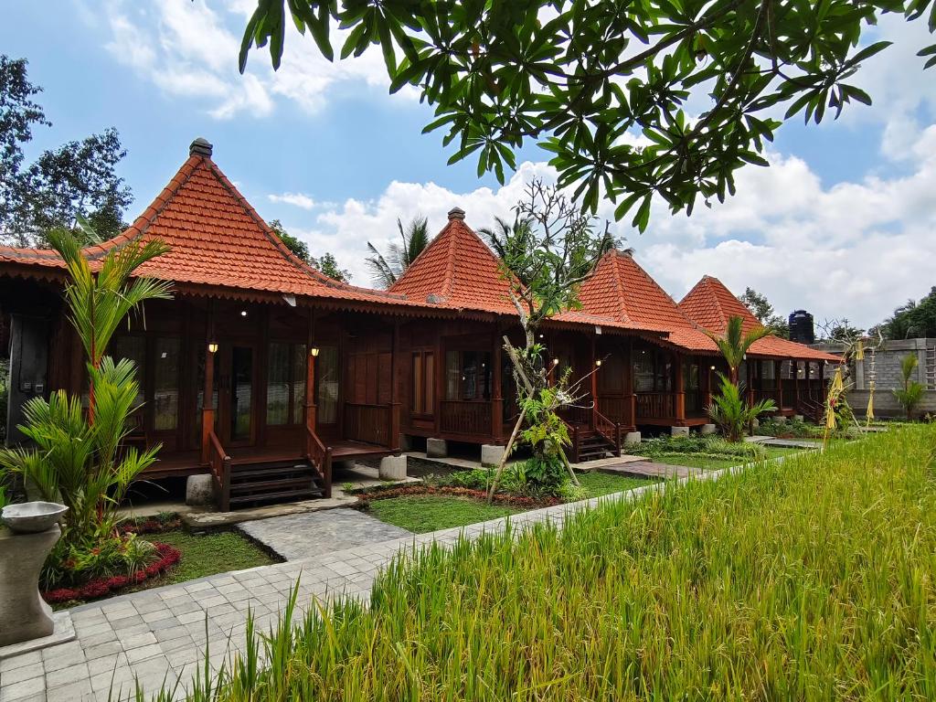 Zahrada ubytování Uma Ulun Dugul Ubud by Uniquecations