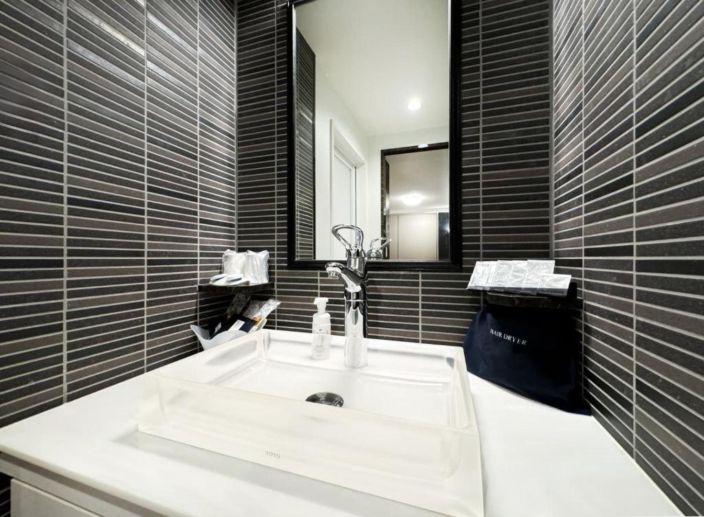 Koupelna v ubytování Hotel Gran Villa