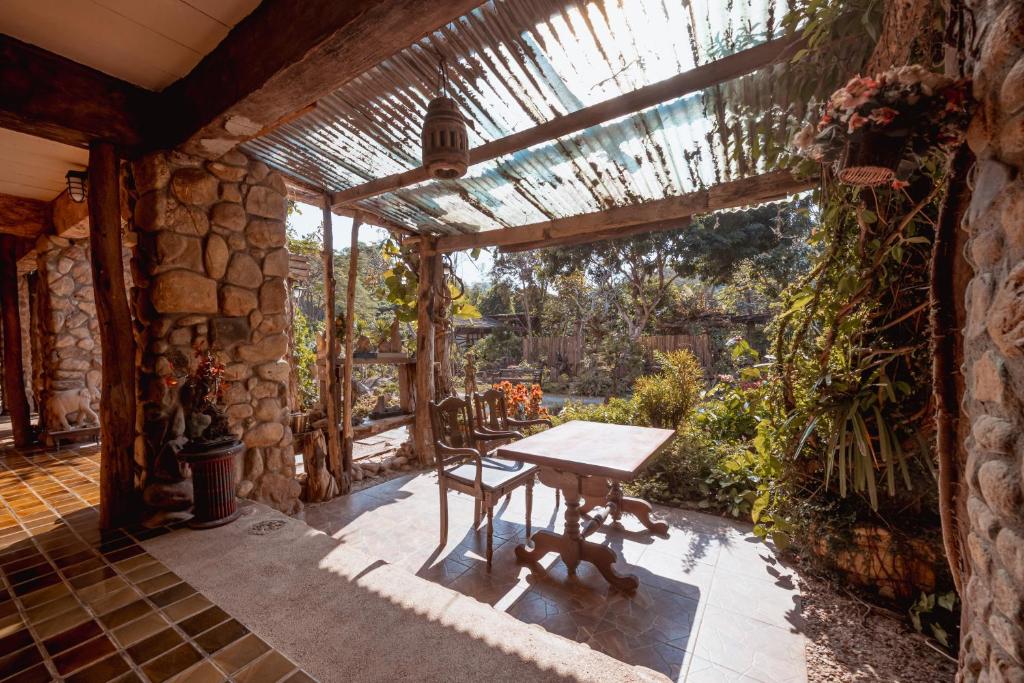 Zahrada ubytování ธารทอง ลอดจ์ Tharnthong Lodge