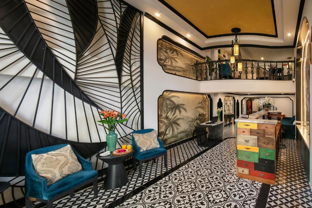 Posezení v ubytování Hanoi La Selva Hotel