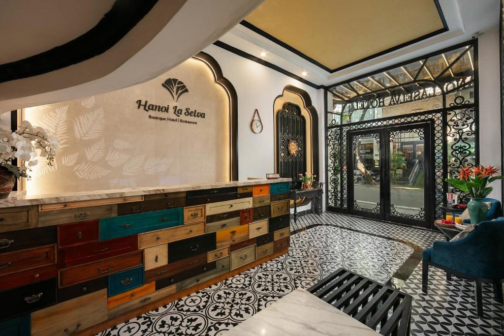 Posezení v ubytování Hanoi La Selva Hotel