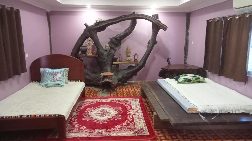 Kakrona Pouk Homestay - Luxe Tweelingzaal