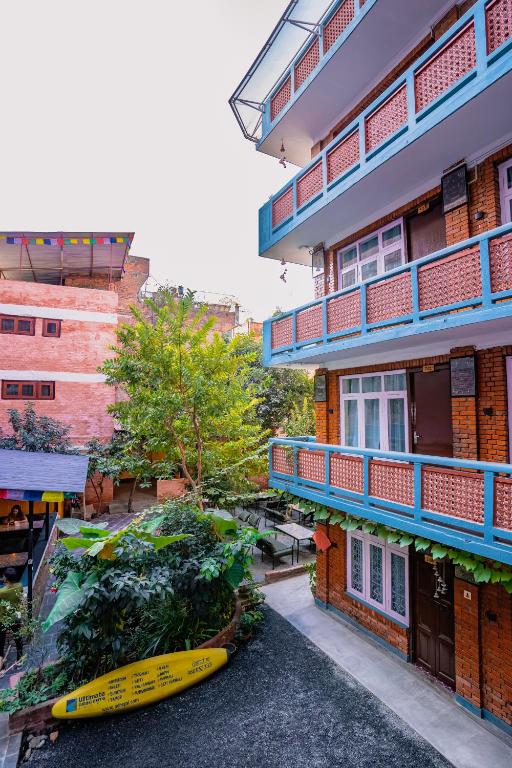 Budova, kde se hostel nachází
