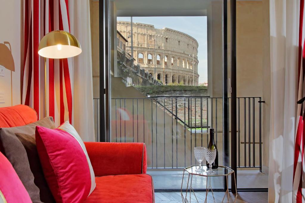 Posedenie v ubytovaní Luxury Domus Apartment 2