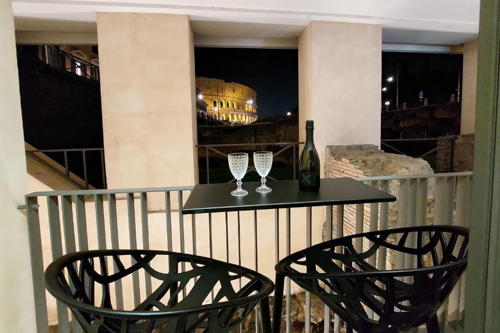 Balkón nebo terasa v ubytování Luxury Domus Apartment 2