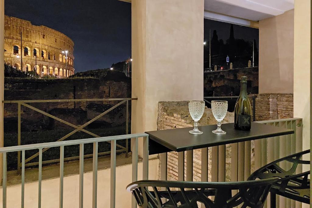 Balkón nebo terasa v ubytování Luxury Domus Apartment 2