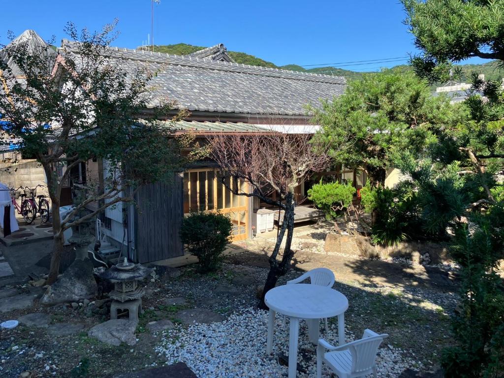 Zahrada ubytování Guest House Wagaranchi Kai