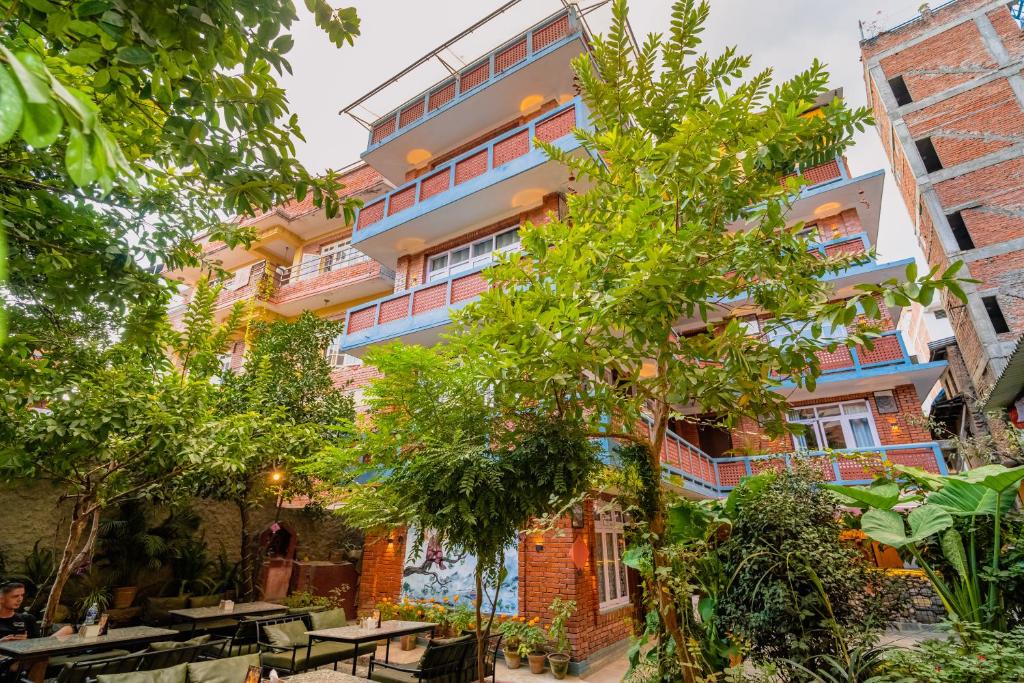 Budova, kde se hostel nachází