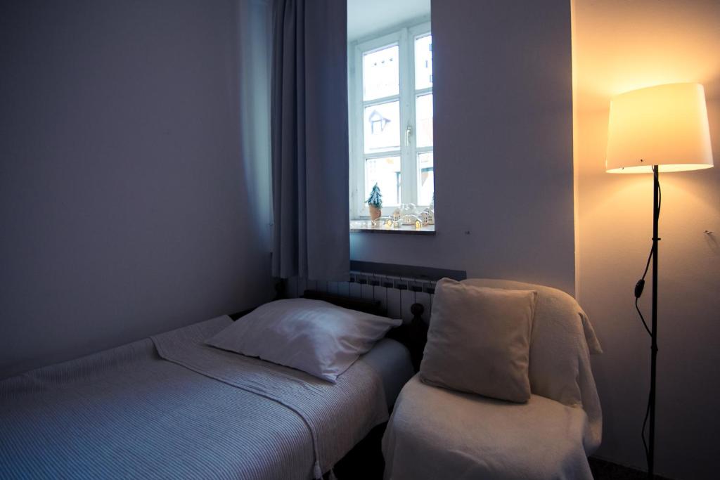 Posteľ alebo postele v izbe v ubytovaní Apartman Rudi