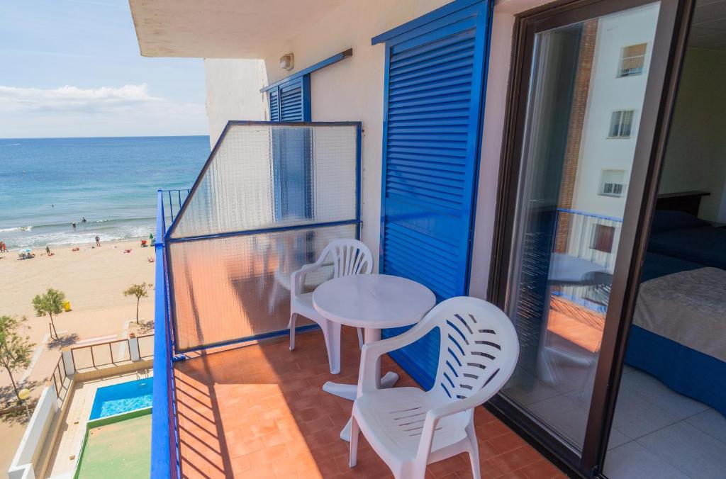 Nespecifikovaný výhled na moře nebo výhled na moře při pohledu z hotelu