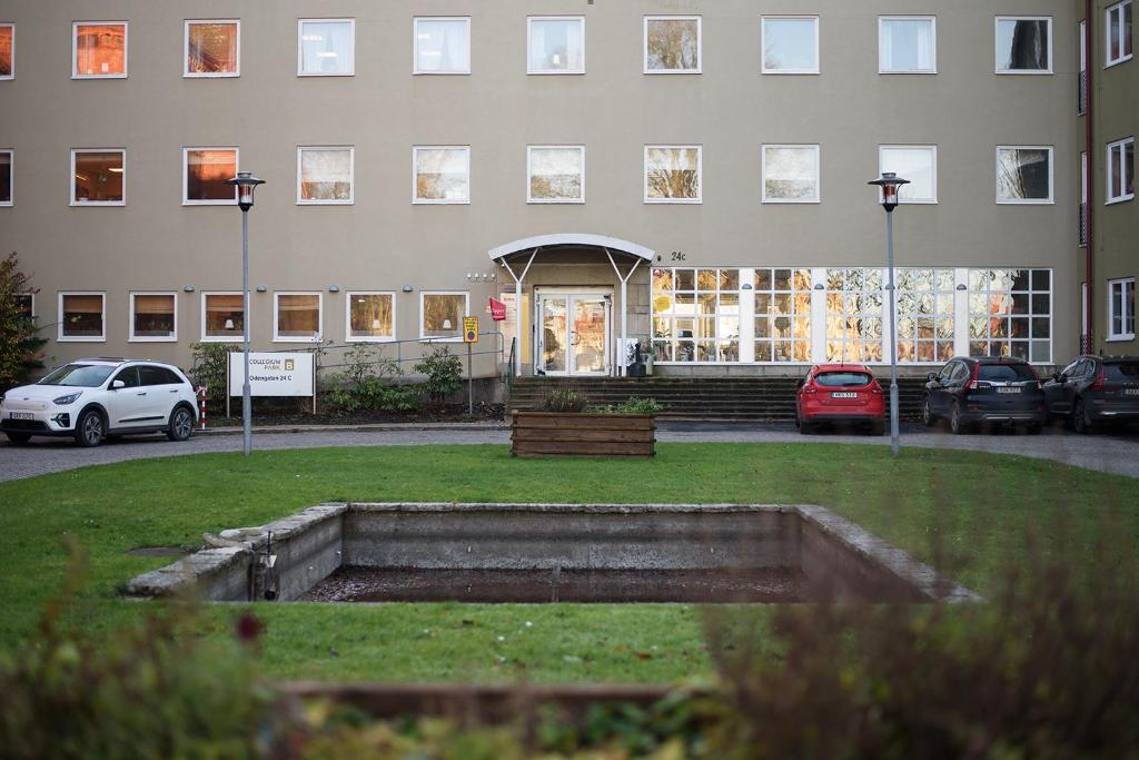 Budova, kde se hostel nachází