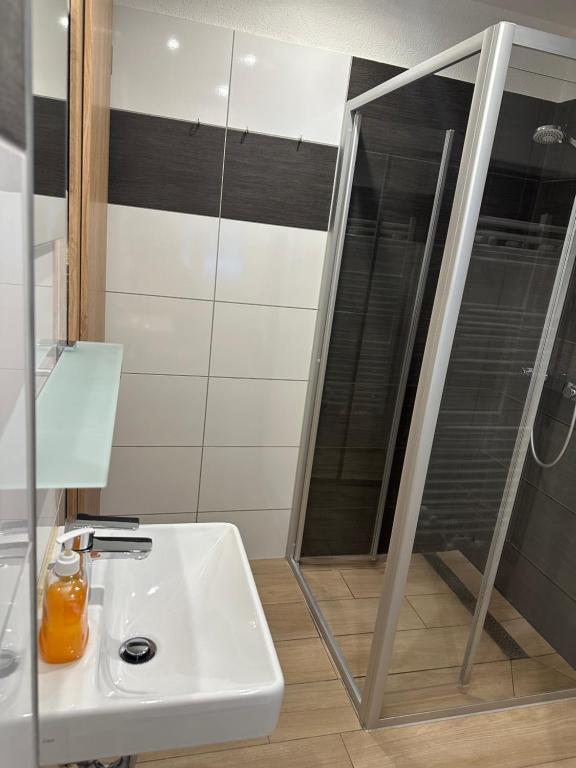 Koupelna v ubytování Hotel Kreuz Renchen