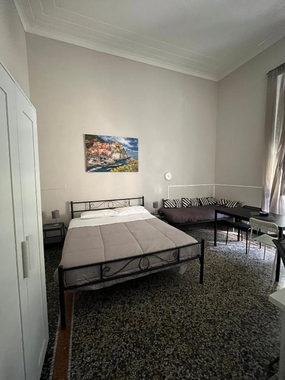 Postel nebo postele na pokoji v ubytování Le stanze della Lanterna
