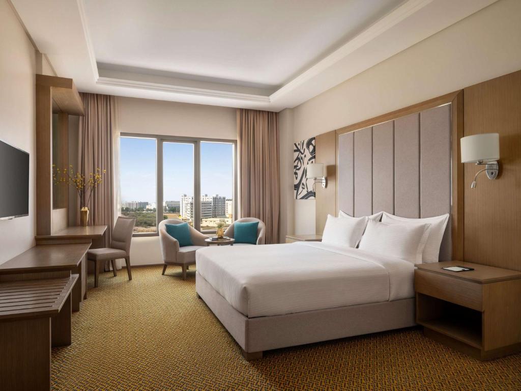 Posezení v ubytování Mercure Muscat