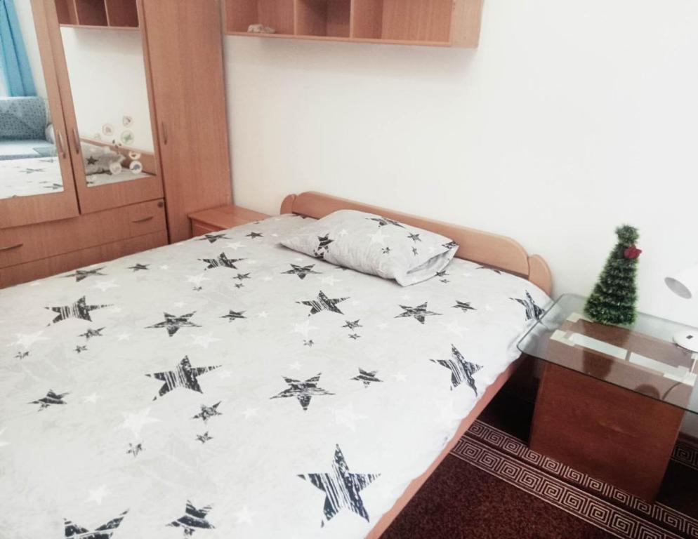 Postel nebo postele na pokoji v ubytování Ryder Apartment