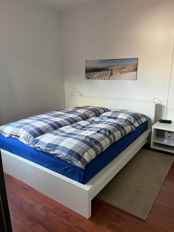 Postel nebo postele na pokoji v ubytování K9 Wohnungen