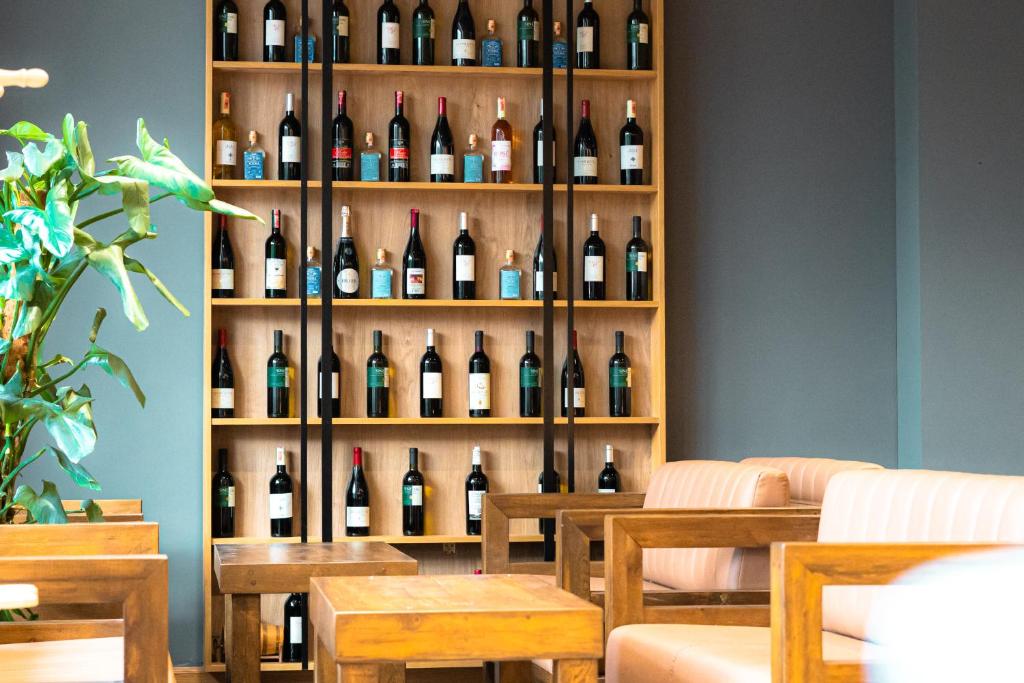 Nápoje v ubytování Oxygen Boutique Hotel