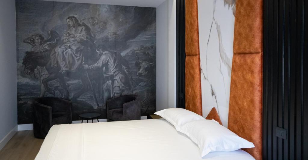 Postel nebo postele na pokoji v ubytování Oxygen Boutique Hotel