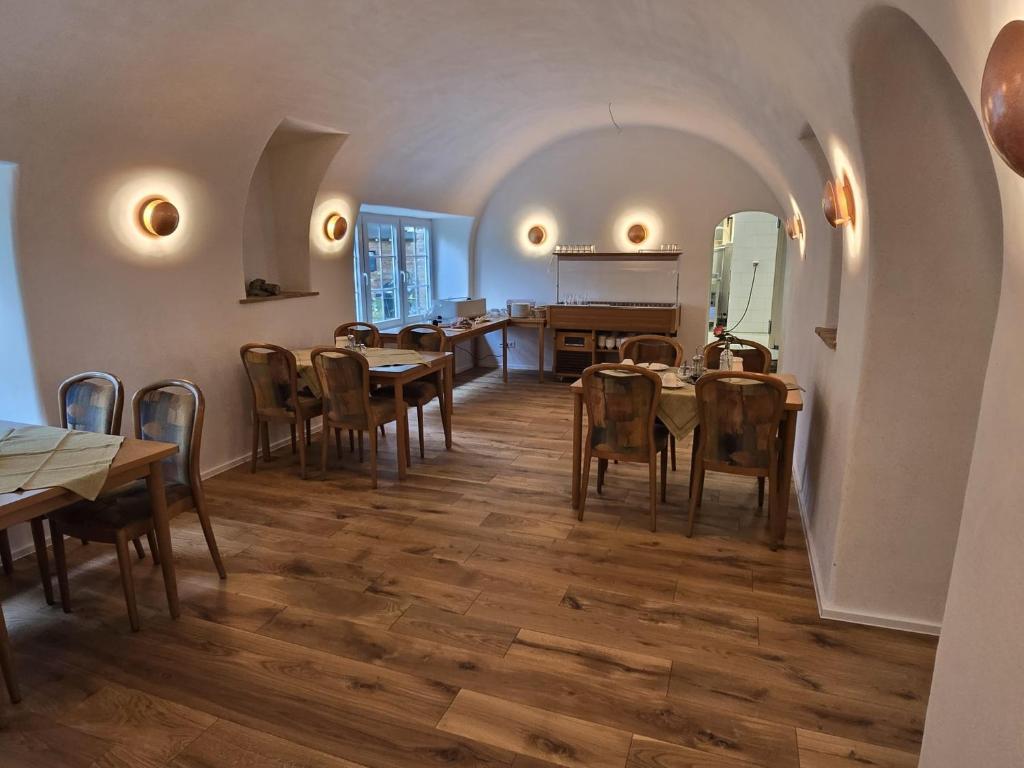 Posezení v ubytování Hotel Garni Lindenmühle