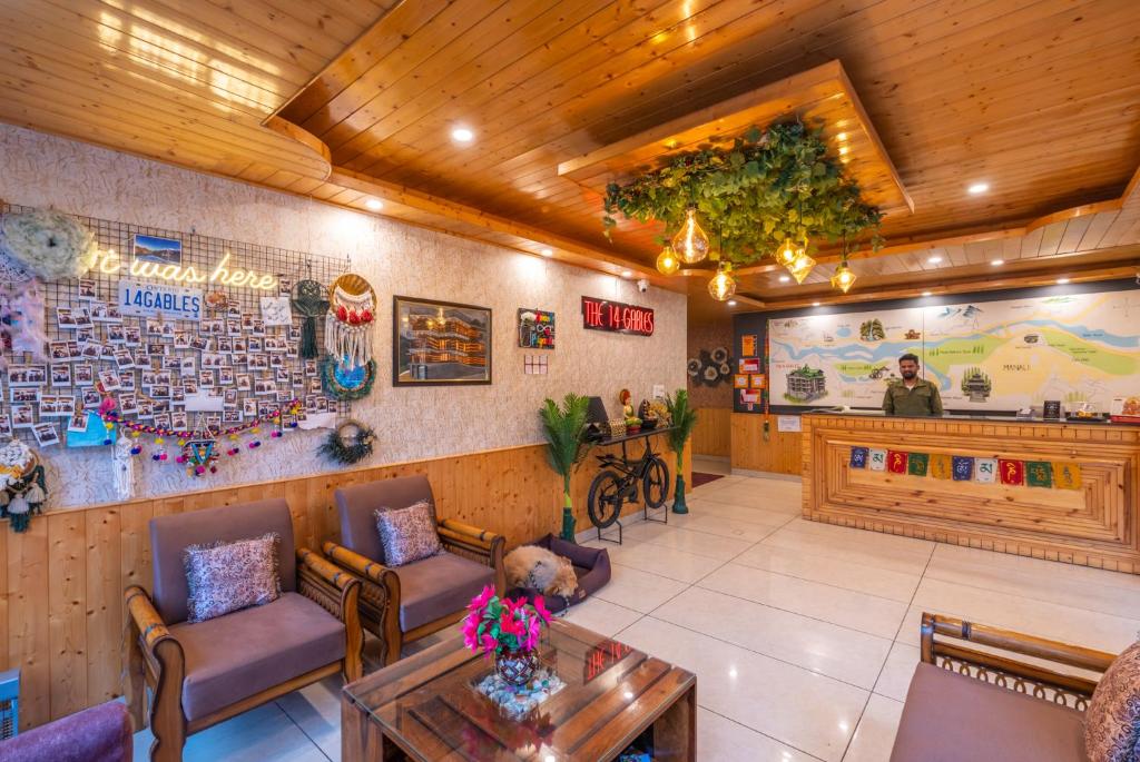 Area soggiorno di The 14 Gables, A Boutique Stay - Pet Friendly Hotel