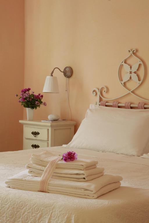 Postel nebo postele na pokoji v ubytování Albergo Egadi