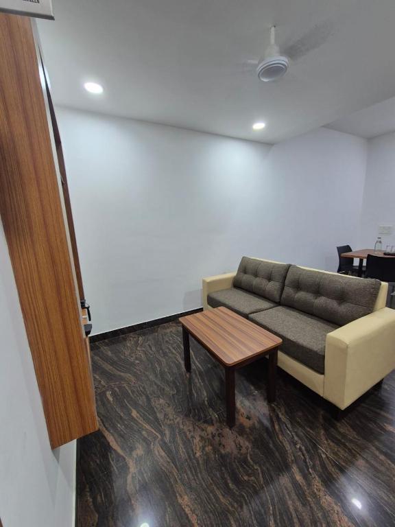 Posezení v ubytování Mymoon service apartment