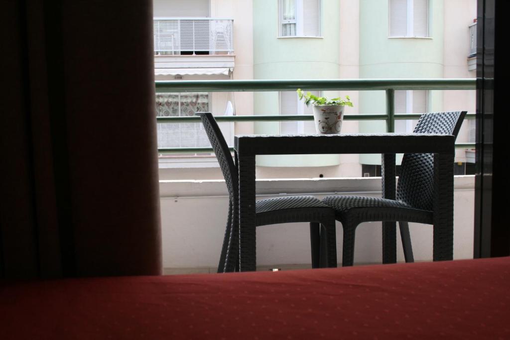 Balkón nebo terasa v ubytování Hostal Rosa