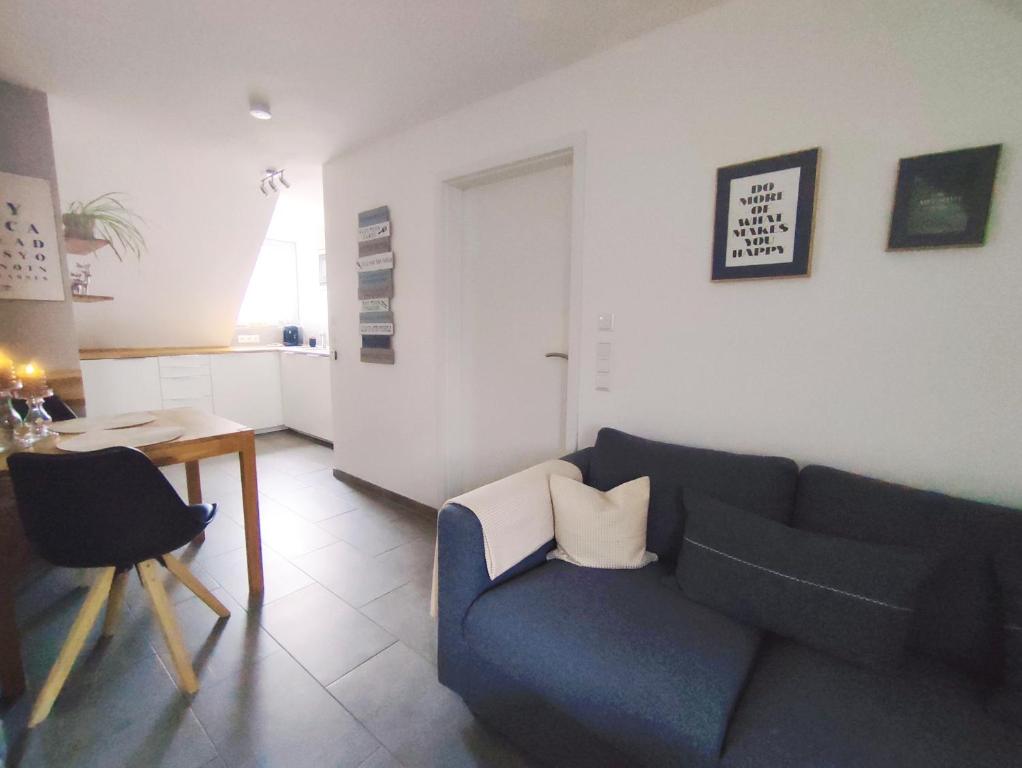 Posezení v ubytování Ferienwohnung Scheib Aspach