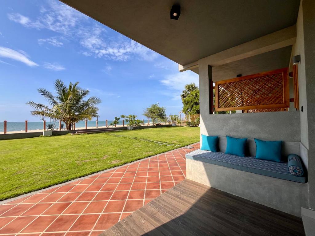 Zahrada ubytování Hiru Beach Resort