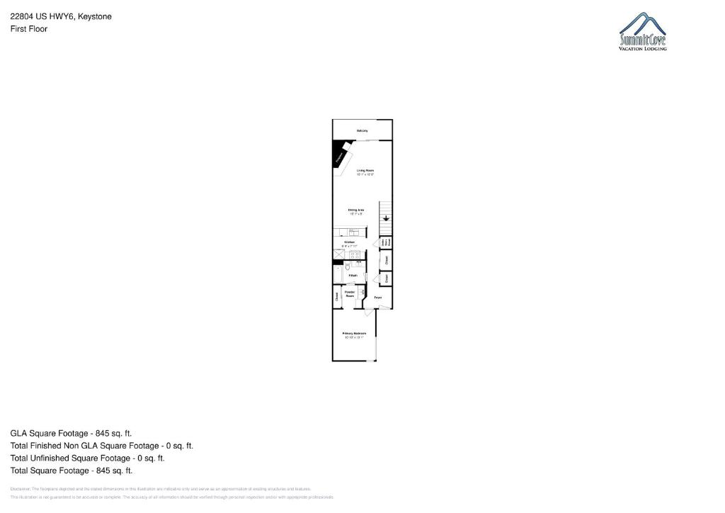 a floor plan of a building at Ski Run 303 by SummitCove Lodging in Keystone