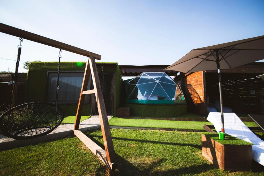 Zahrada ubytování Glamping&BeerSpa Scialla Sul Lago