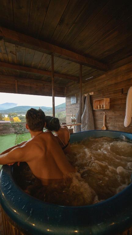 Hosté ubytování Glamping&BeerSpa Scialla Sul Lago