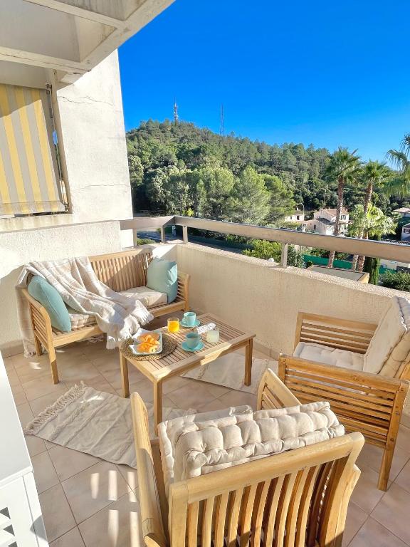 Μπαλκόνι ή βεράντα στο Appartement vue exceptionnelle