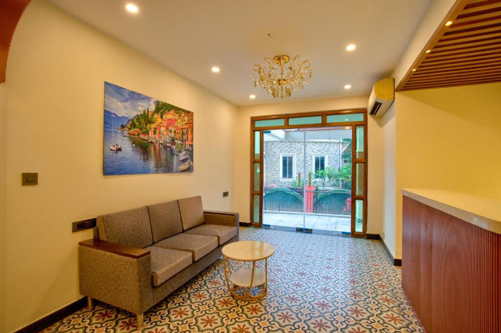 Posezení v ubytování Dimaru Boutique Hotel