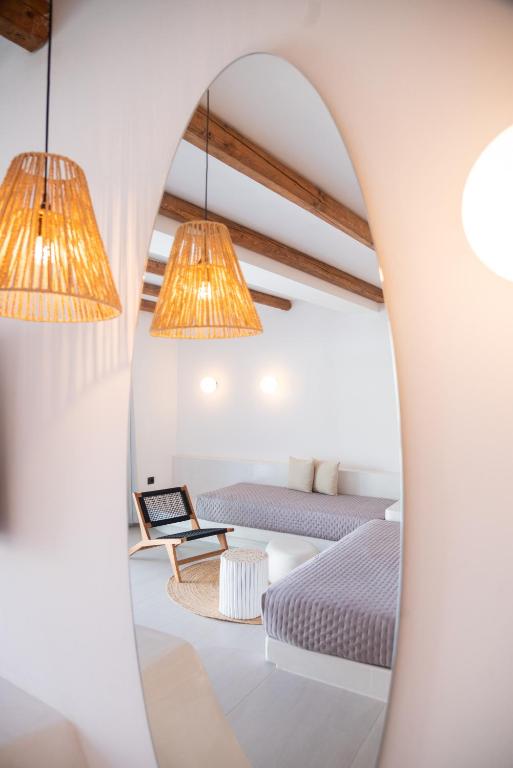 Ένα ή περισσότερα κρεβάτια σε δωμάτιο στο ARC suites