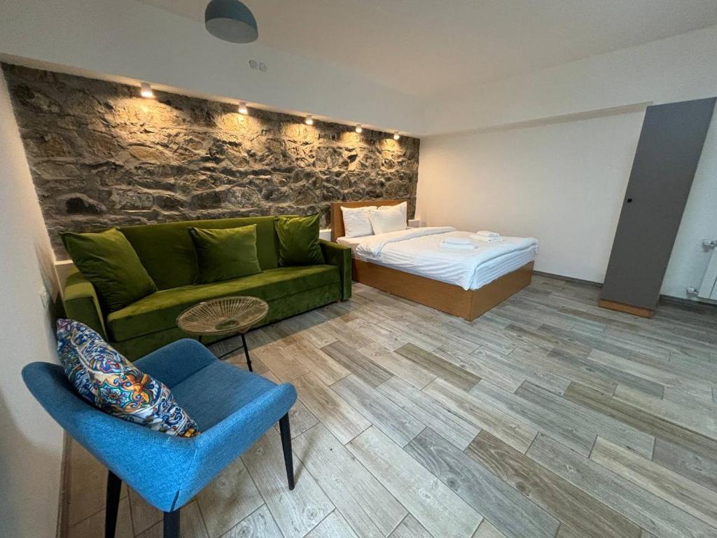 Posezení v ubytování RestArt Boutique Hotel